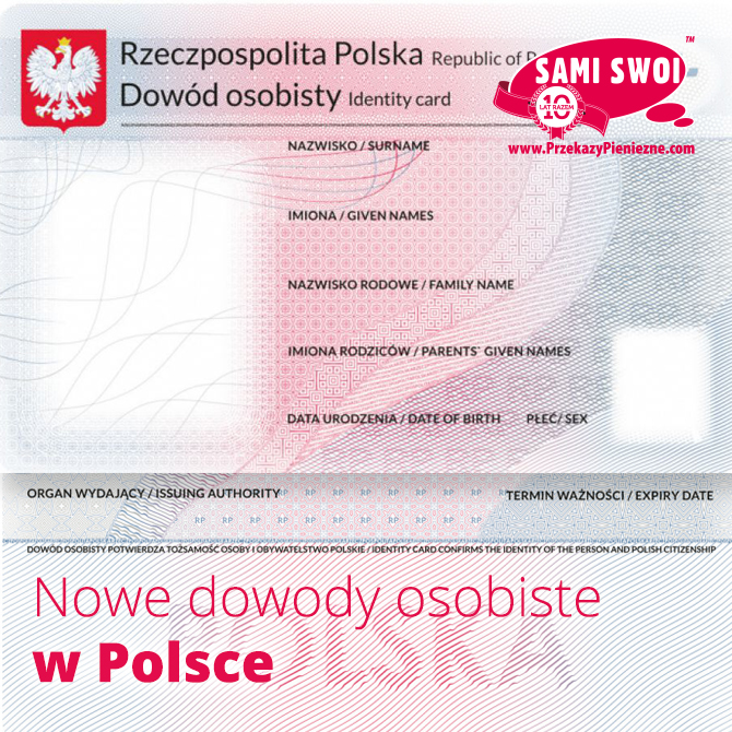 Nowe dowody w Polsce od 2015