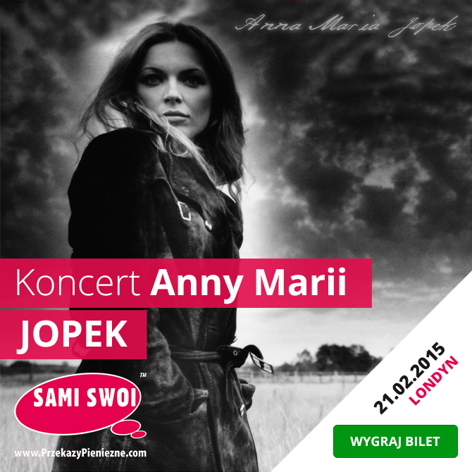 Wygraj bilety na koncert Anny Marii Jopek w Londynie!