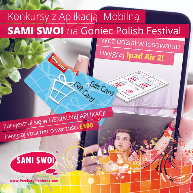 Wygrywaj nagrody z najszybszą aplikacją mobilną Sami Swoi!
